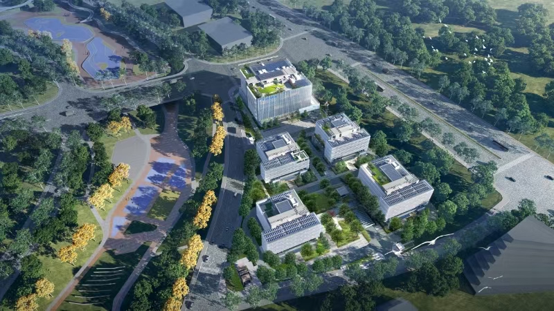 蜀道新途啟 新歲盛業(yè)興 騰暉無人塔吊落地中建五局四川總部基地項目